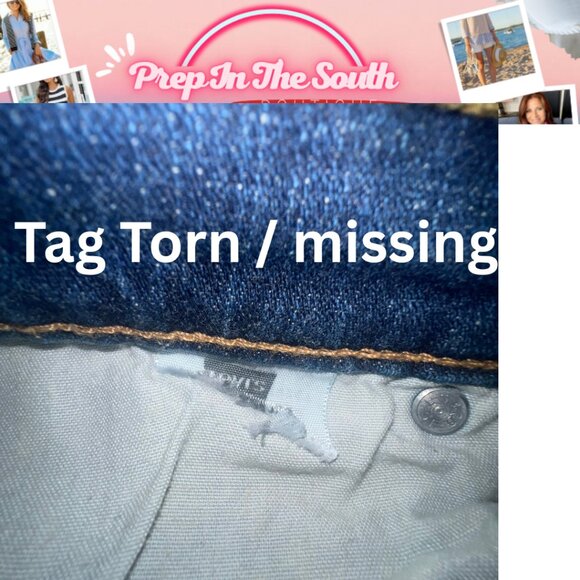 Levi’s 524 Too Superlow Jeans Size 5 28x28 Y2K Flare - Picture 10 of 10